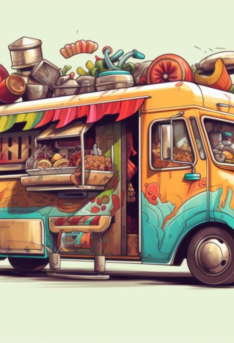 Representational photo of a food truck