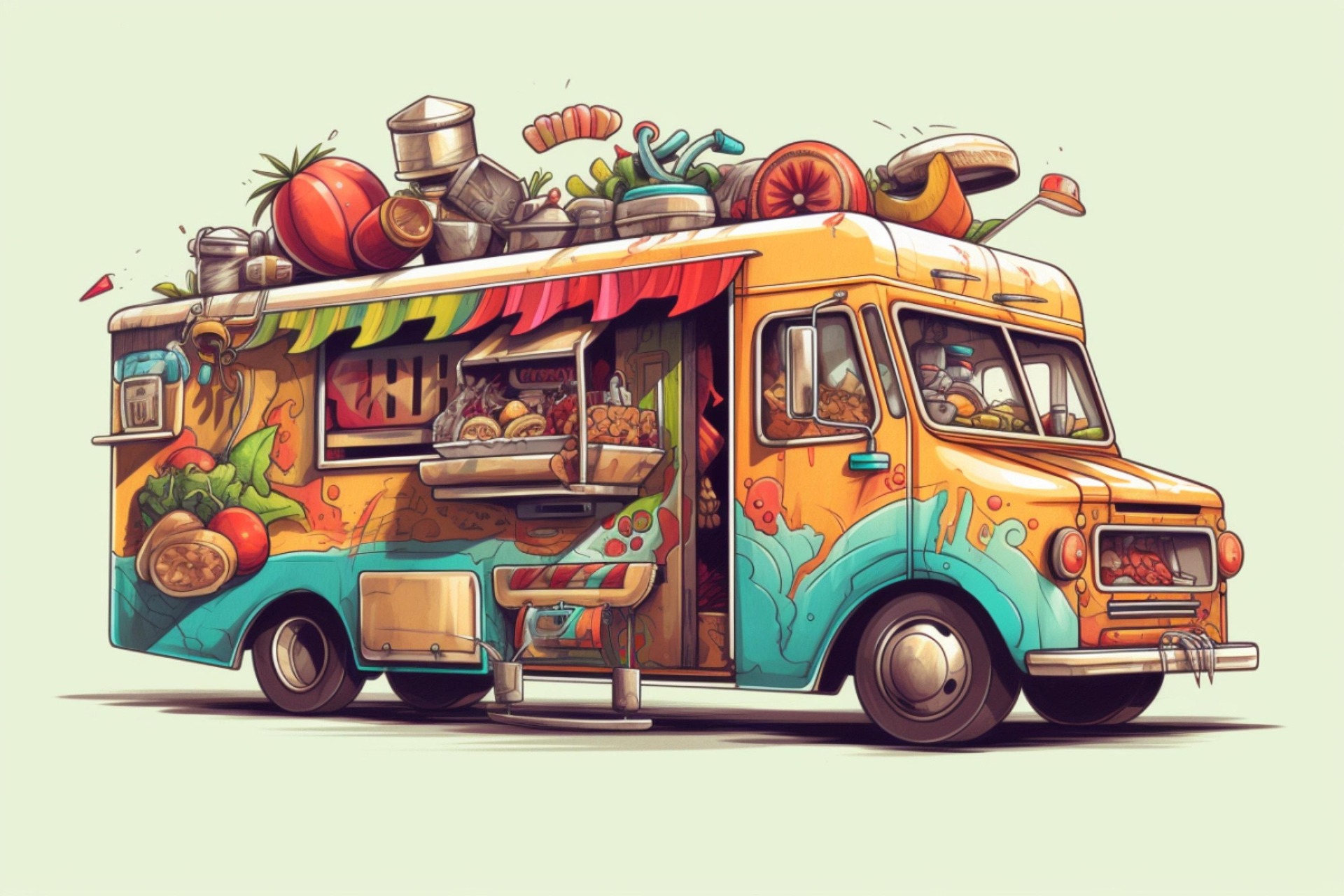 Representational photo of a food truck